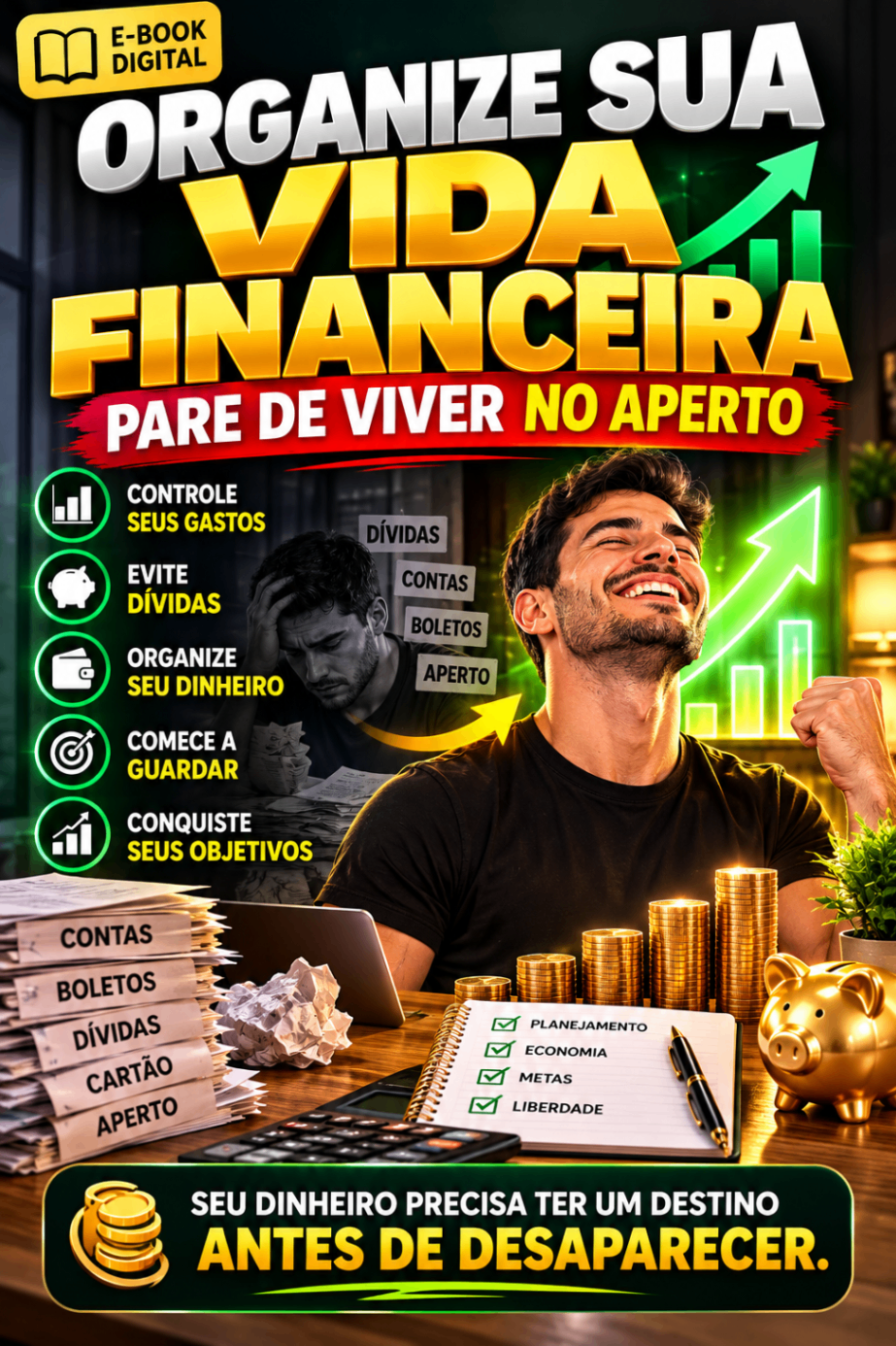 📘🔥 ORGANIZE SUA VIDA FINANCEIRA