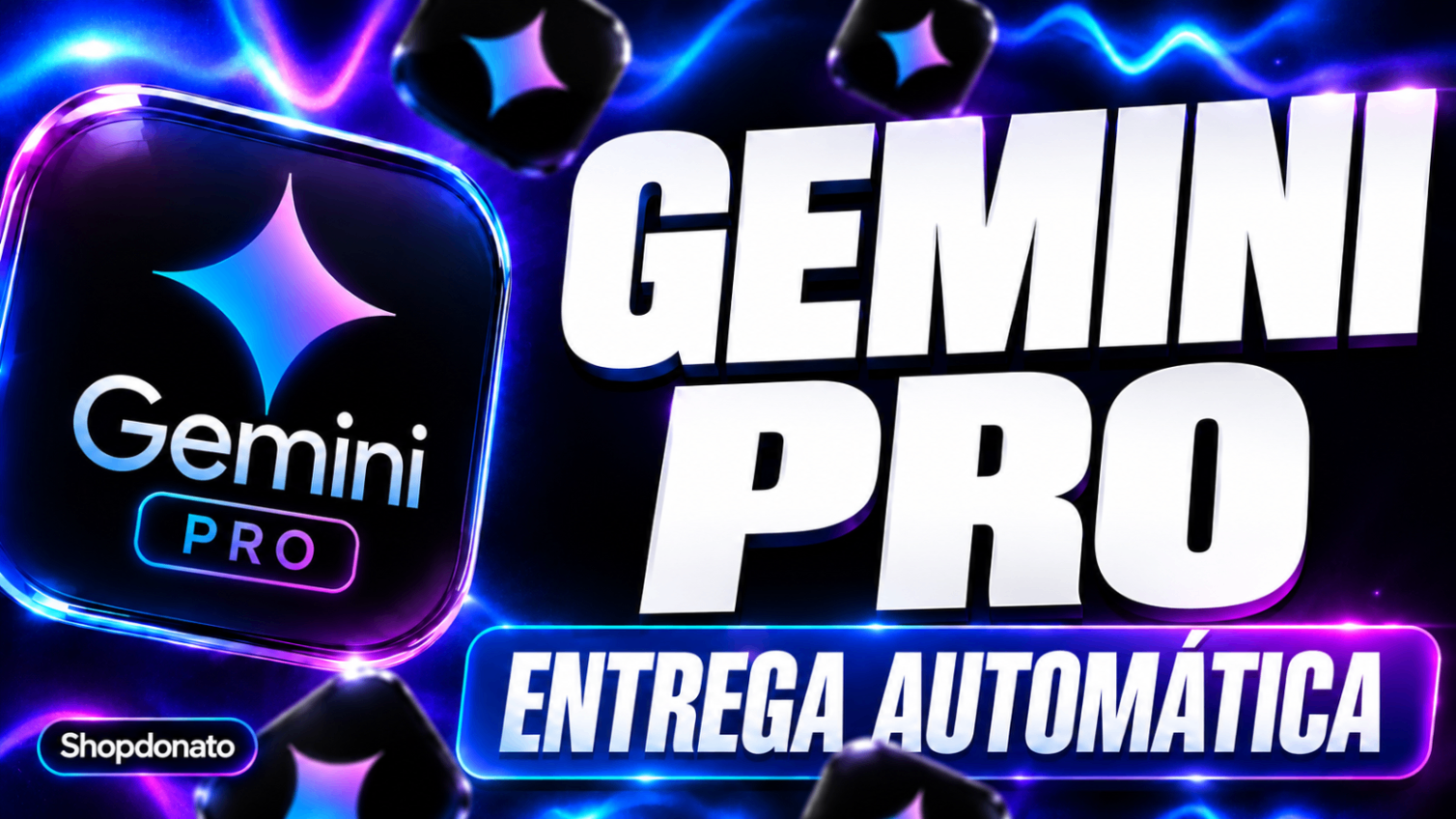 GEMINI IA PRO • 18 MESES + 5TB NO SEU EMAIL