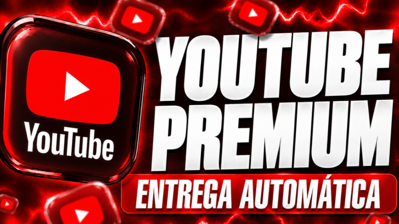 🛍️ YOUTUBE PREMIUM | 30 DIAS | PLANO FAMÍLIA (CONVITE)