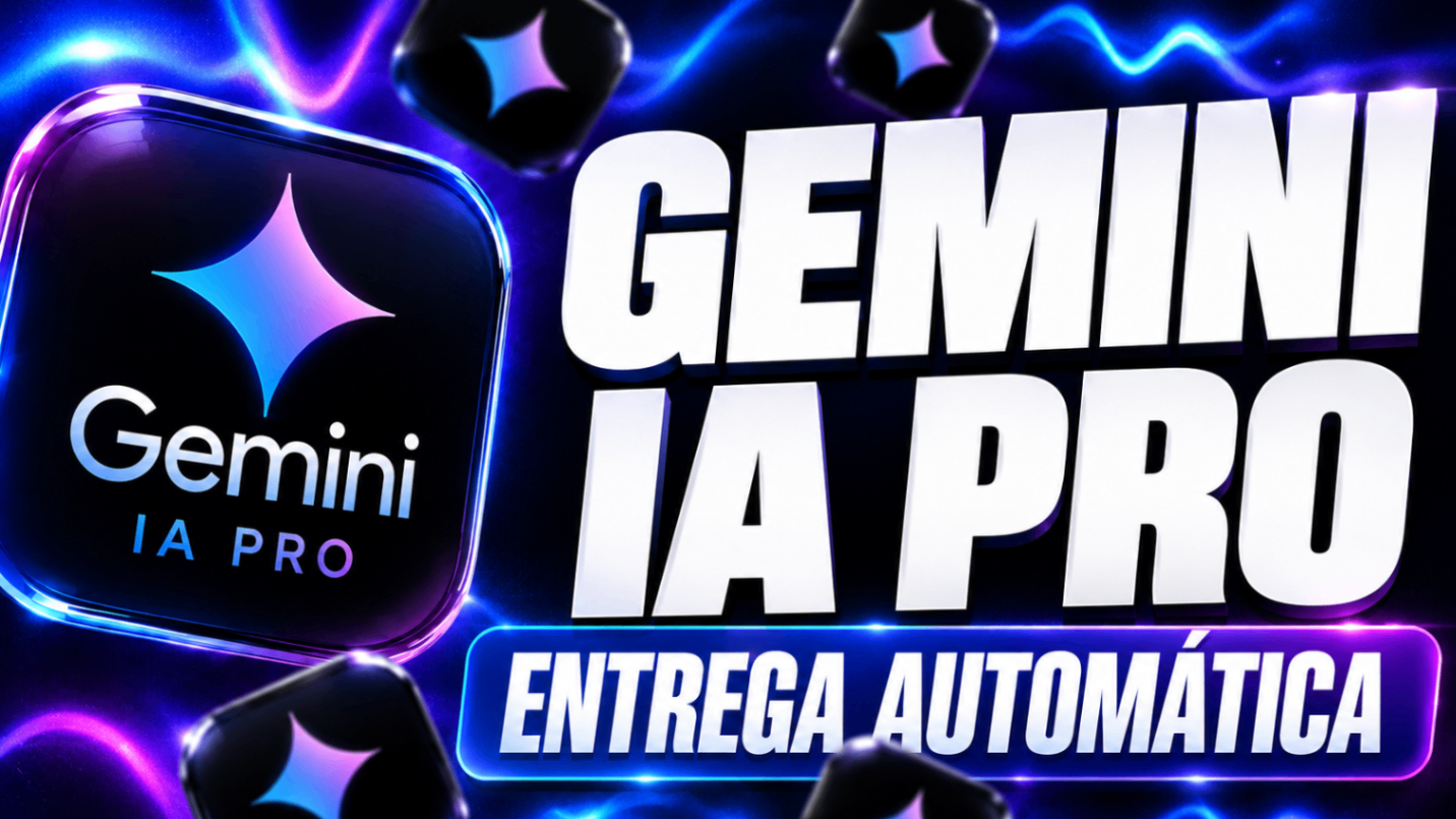 GEMINI IA PRO • 18 MESES + 5TB NO SEU EMAIL