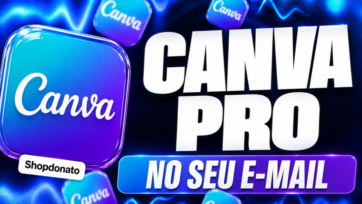 🔥 PROMOÇÃO 🔥 CANVA VITALÍCIO 🎨 - NO SEU GMAIL 🔒🛒