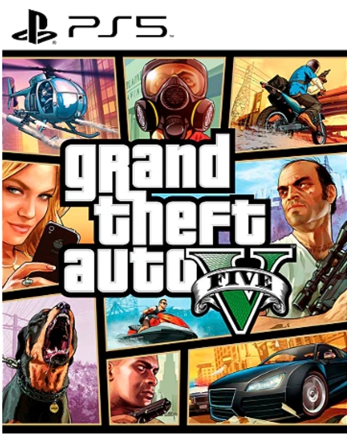 GTA V - GRAND THEFT AUTO V - PS5 - MÍDIA DIGITAL